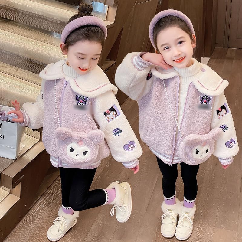 クロミちゃん 綿入れの服 秋冬服 子供服 ジャケット コート 子供