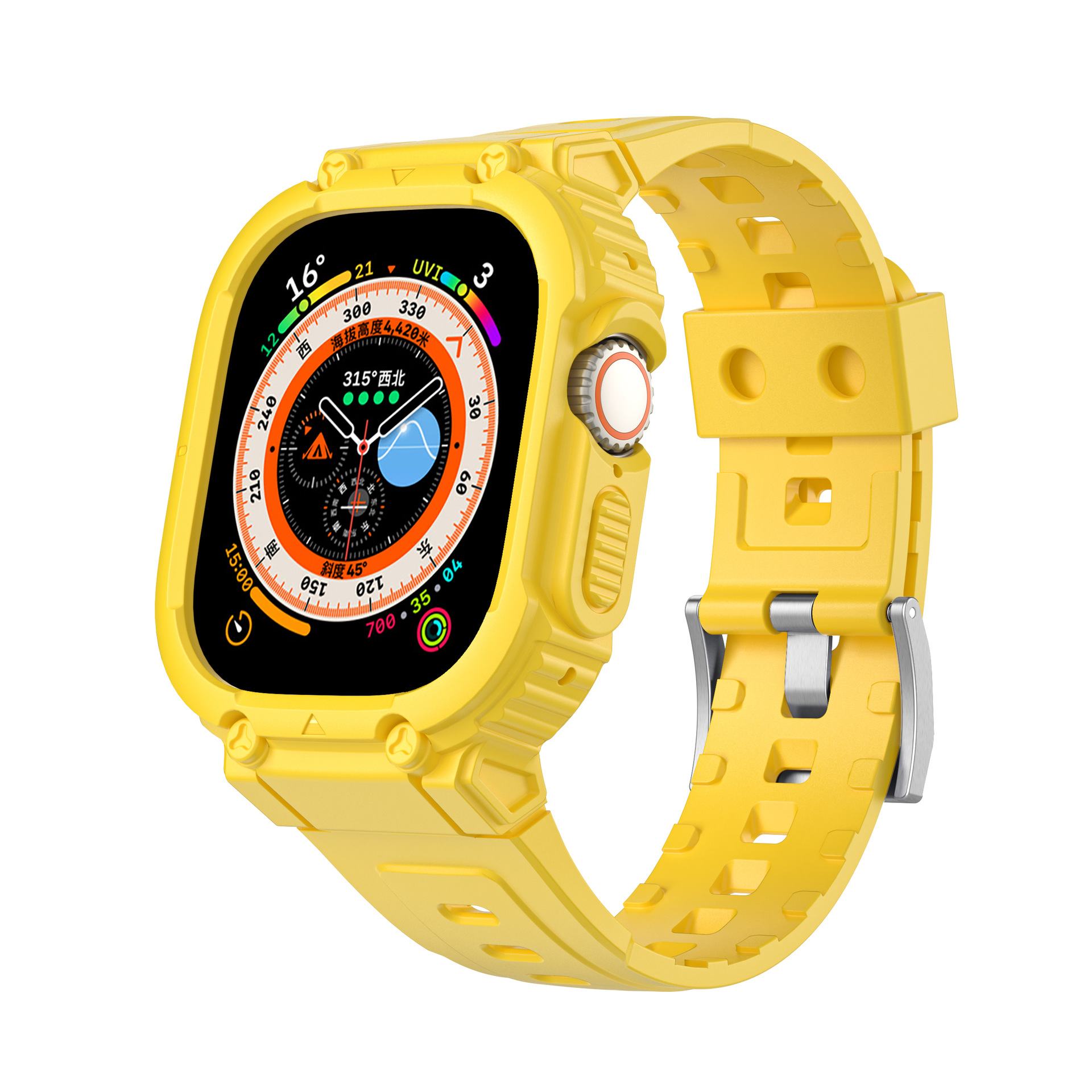 正規品質保証】 アップルウォッチ バンド apple watch ultra一体型