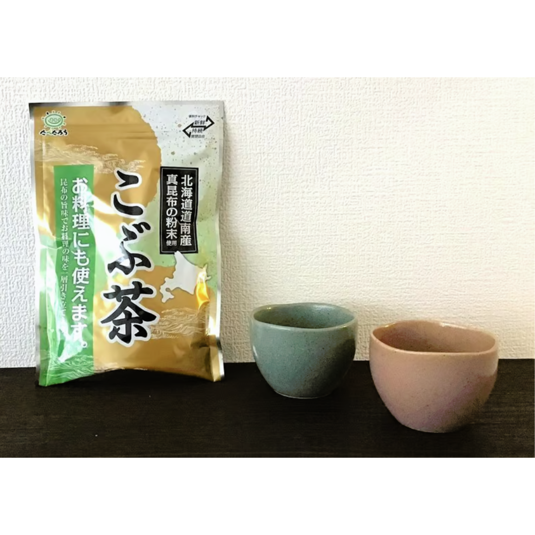 昆布茶 こぶ茶 300g 前島食品 2袋セット  北海道道南産真昆布の粉末使用 いろんなレシピに使える 昆布茶 粉末 袋入り