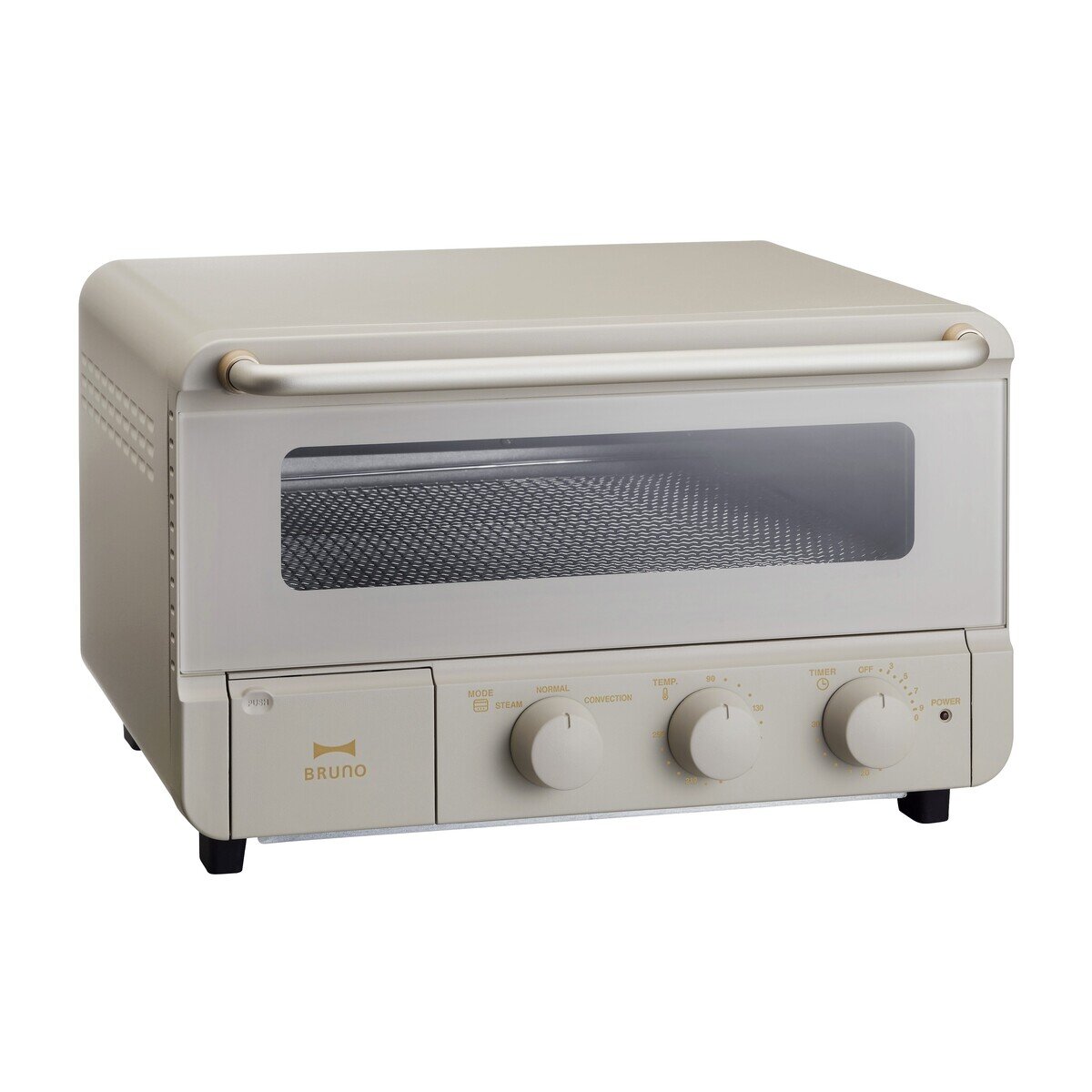 【新品&送料込】BRUNO BOE067-GRG グレージュ色 BRUNO スチーム＆ベイク トースター グレージュ色 BOE067-GRG