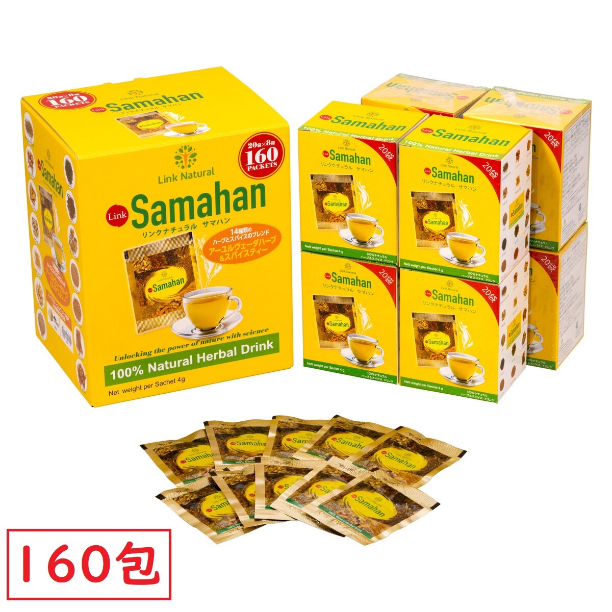 Samahan サマハン　ハーブティーサマハンティーリンクナチュラル　40袋
