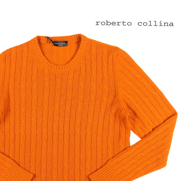 roberto collina （ロベルトコリーナ） 丸首セーター RB33401 24186