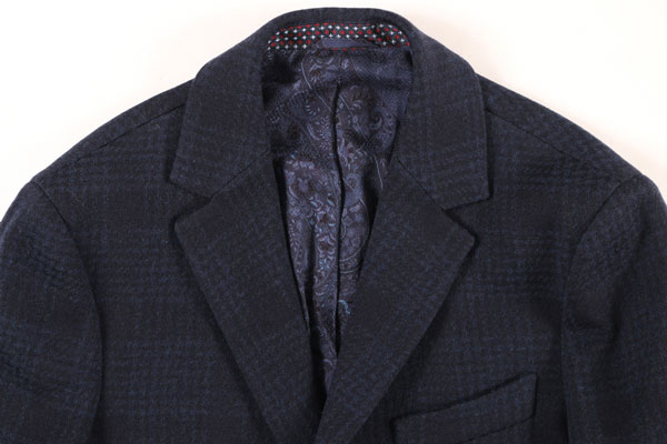 ETRO（エトロ） チェスターコート 1185A ネイビー 54 26142 【W26144】の画像