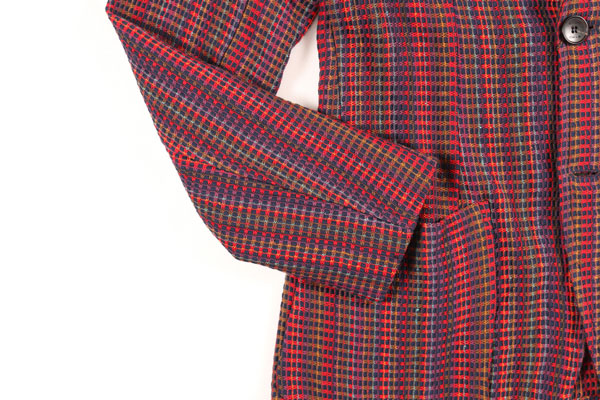 ETRO（エトロ） ジャケット 1N101 レッドxマルチカラー XL 26155 【S26157】の画像