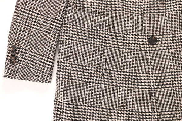 LARDINI（ラルディーニ） チェスターコート IL23045AE ホワイトxブラック 52 26419 【W26420】の画像