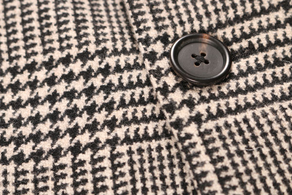 LARDINI（ラルディーニ） チェスターコート IL23045AE ホワイトxブラック 52 26419 【W26420】の画像