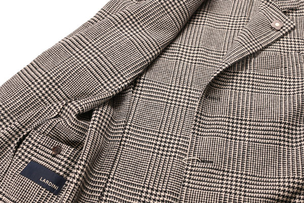 LARDINI（ラルディーニ） チェスターコート IL23045AE ホワイトxブラック 52 26419 【W26420】の画像