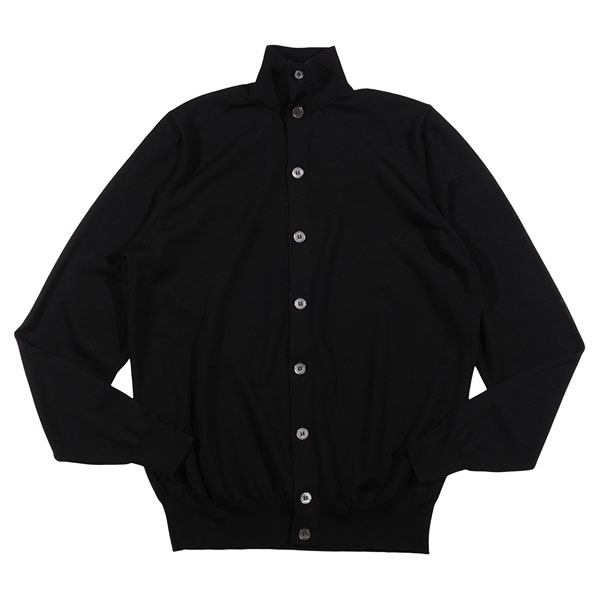 FILIPPO DE LAURENTIIS （フィリッポ デ ラウレンティス） カーディガン BB1ML RM16R ブラック 48 【W35042】