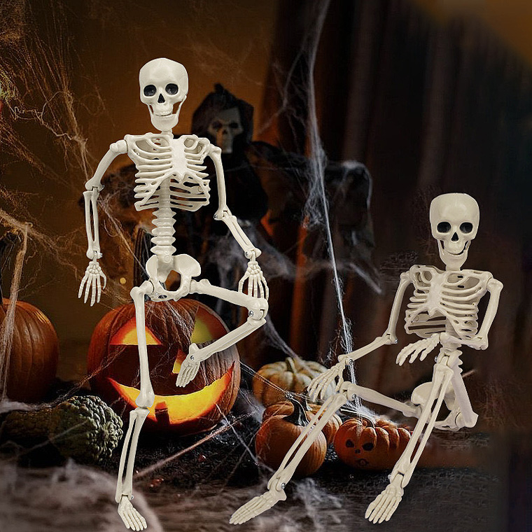 専用出品　ハロウィン骸骨 ハロウィン 骸骨 ガイコツ 骨 置物 約40cm ハロウィン 飾り付け