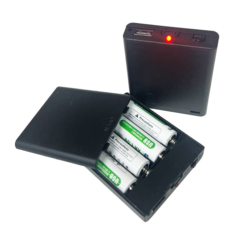 DENKO HOME（電光ホーム） USB出力 6V単3形 4本 電池ボックス 電池