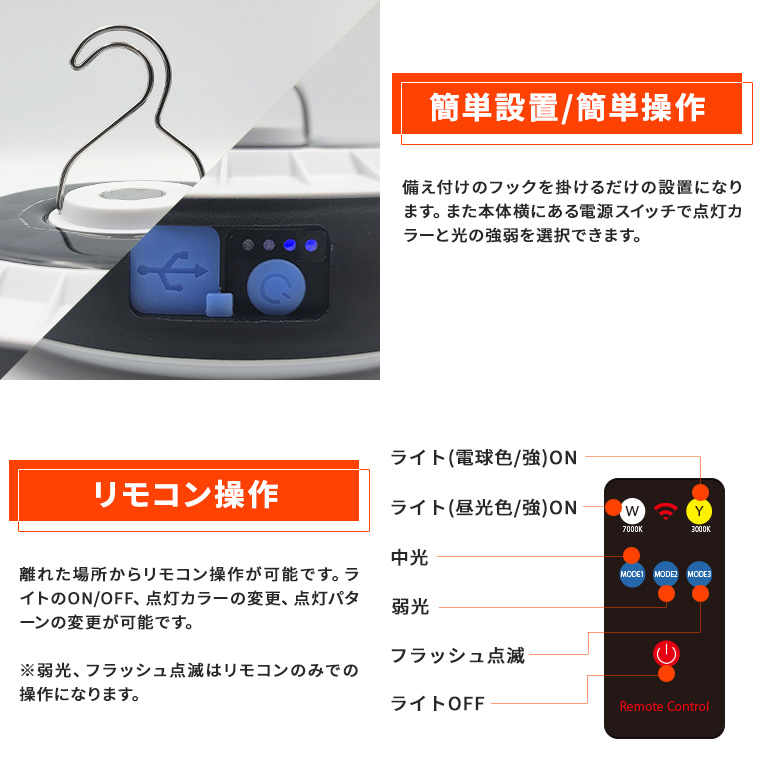 LED キャンピング ランプ キャンプ 吊り下げ ライト キャンプライト