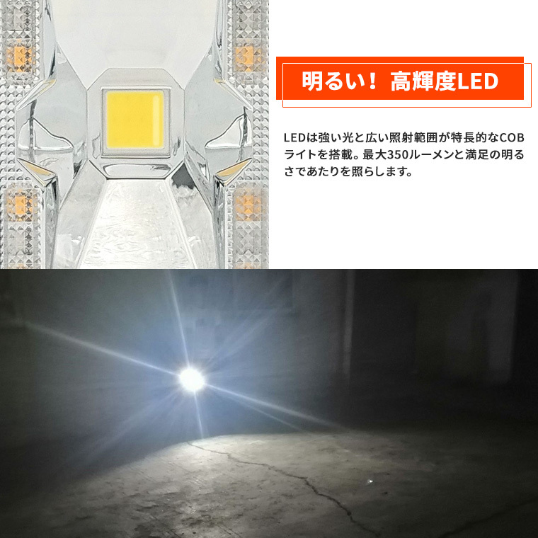 DENKO HOME ポータブル ソーラー 投光器 作業灯 ワークライト