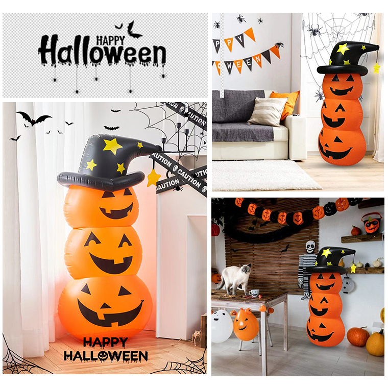 ハロウィン かぼちゃ ロッキング パンプキン エアー 足踏み式ポンプ