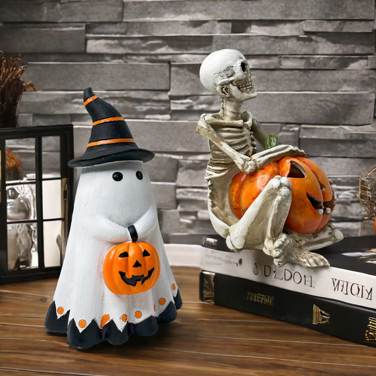 DENKO HOME（電光ホーム） ハロウィン 飾り骸骨 ドクロ カボチャ