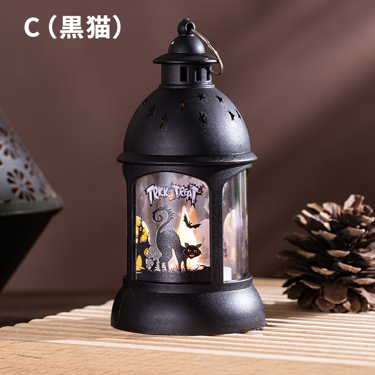 DENKO HOME（電光ホーム） ハロウィン ランタン LEDライト 4種類