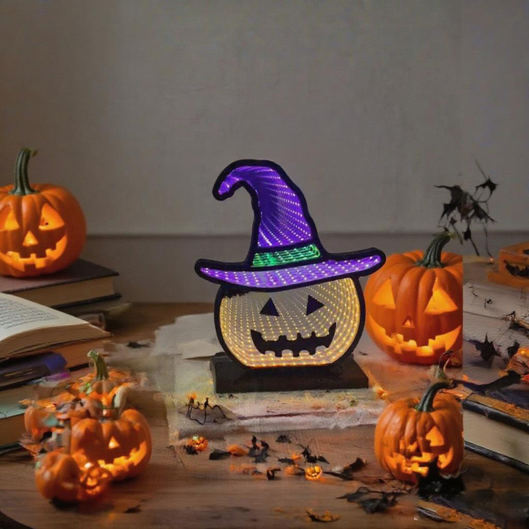 DENKO HOME（電光ホーム） ハロウィン LED 無限 ミラーライト