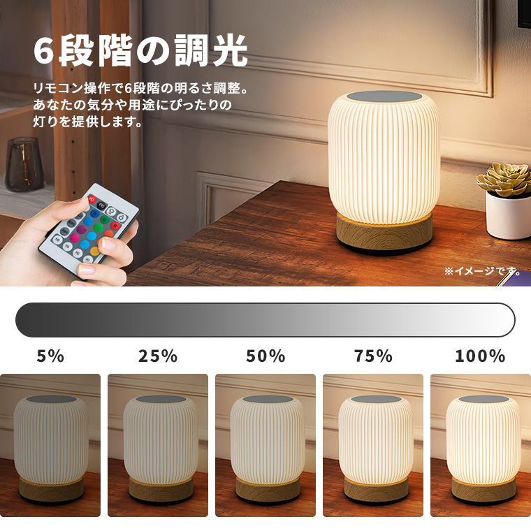 DENKO HOME（電光ホーム） ナイトライト ベッドサイドランプ マルチ