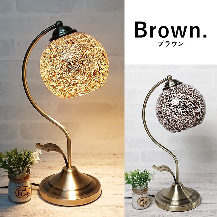 DENKO HOME（電光ホーム） テーブルランプ アンティーク クラック