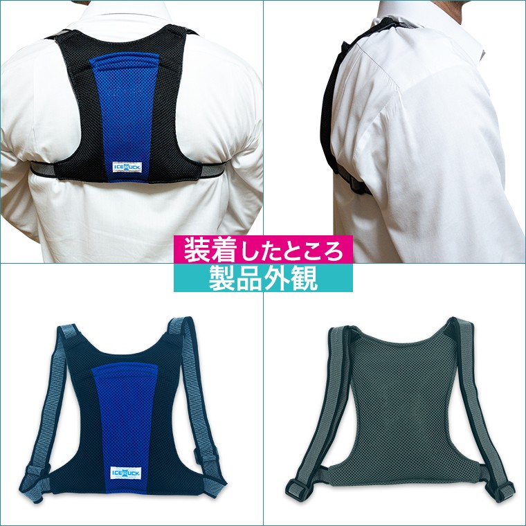 装着したイメージと、製品外観。