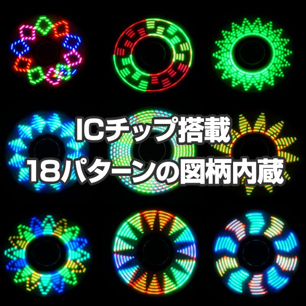 ICチップ搭載。18パターン内蔵。