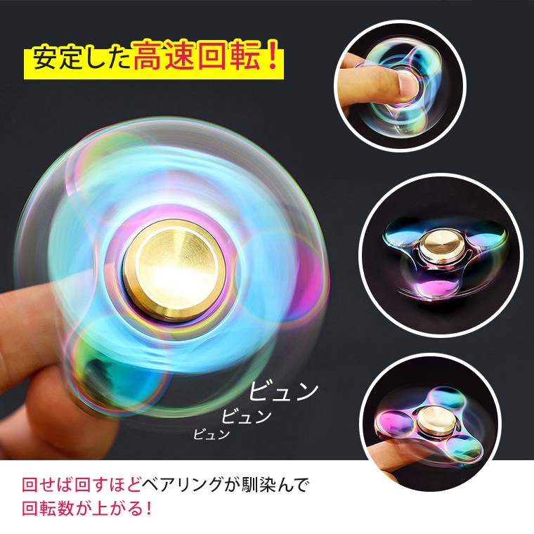 安定した高速回転!回せば回すほどベアリングが馴染んで回転数が上がる!