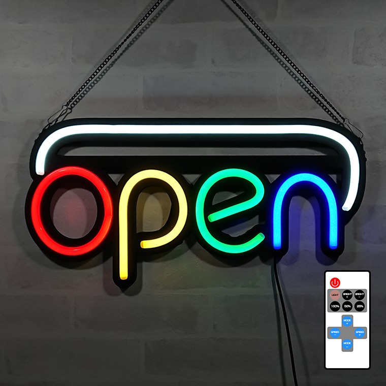 ネオンサイン 看板 OPEN オープン アメリカン LED ライト 店 BAR