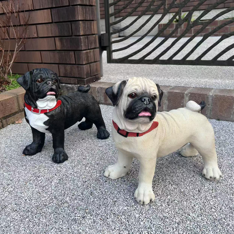 【新品】バカラ　犬　ドック 動物 　置物　 パグ　ブルドック ボストンテリア 新品】バカラ 犬 ドック 動物 置物 パグ ブルドック ボストン