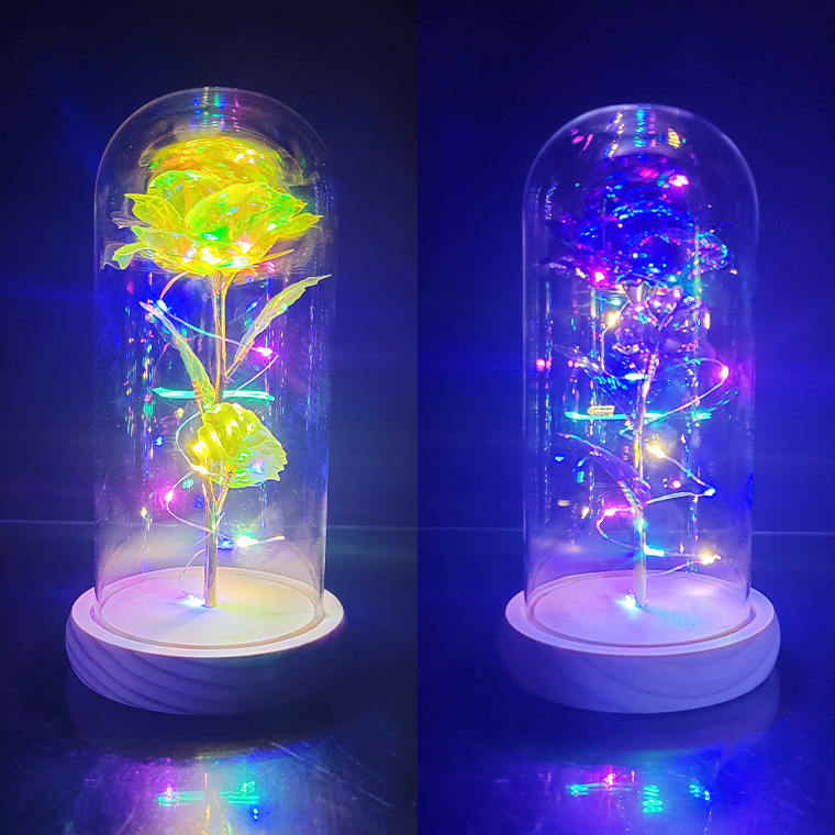 DENKO HOME（電光ホーム） イルミネーション 光る 薔薇 バラ ROSE