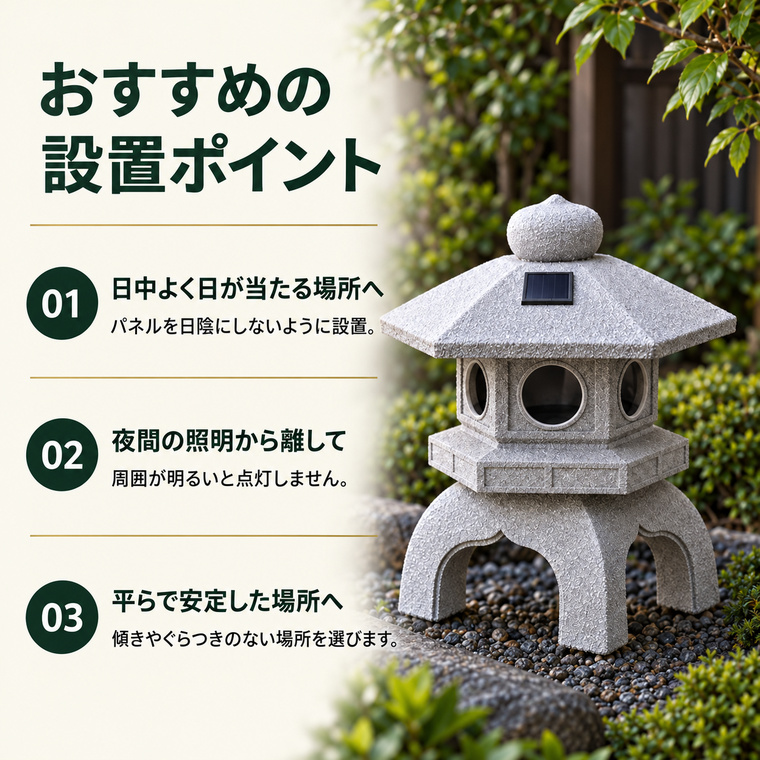 DENKO HOME（電光ホーム） 灯篭 石灯篭 雪見灯篭 光る ソーラー 中大型