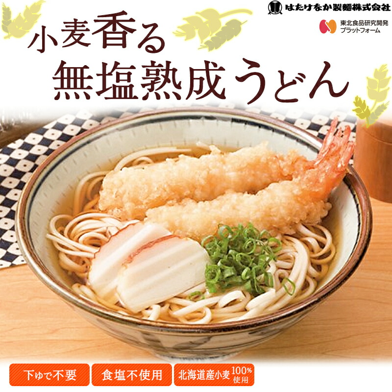 小麦香る無塩熟成うどん