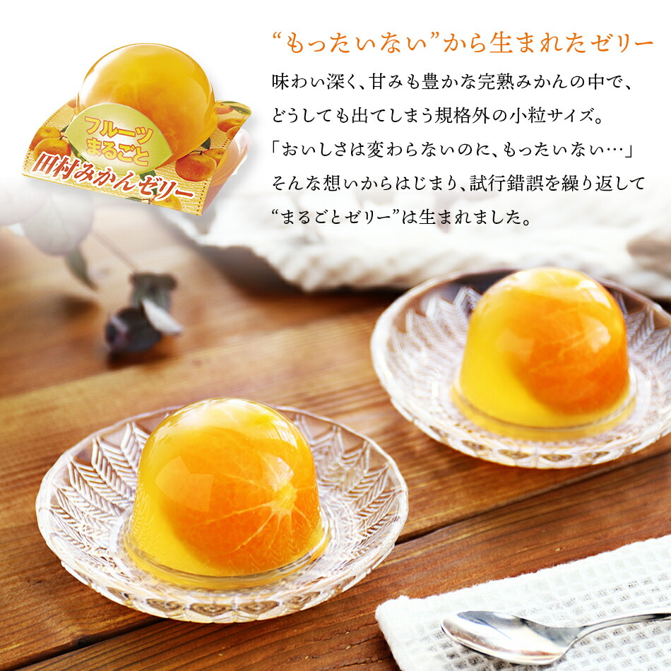 フルーツゼリー 小南農園 田村みかんフルーツまるごとゼリーセット 9個