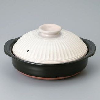 銀峯三島 深型土鍋11号（6人用・日本製） : 器屋一信ヤフー店