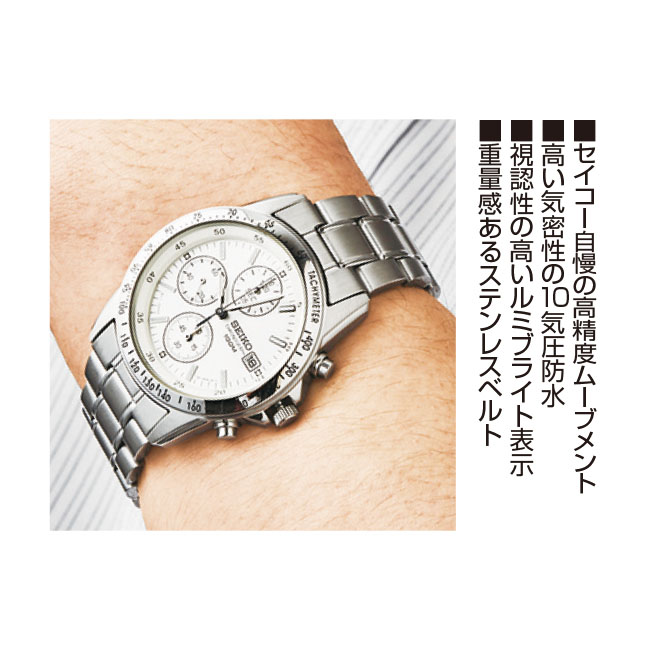 セイコー クロノグラフ(海外モデ ル) (SZER009) -SEIKO 腕時計 メ ンズ