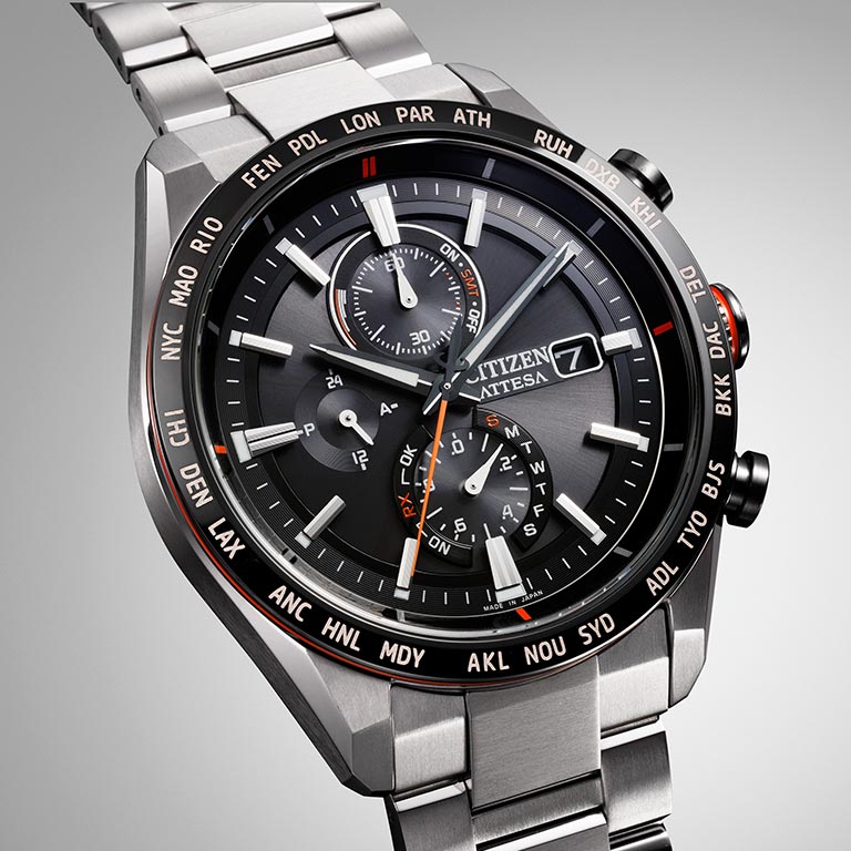CITIZEN シチズン ATTESA アテッサ　エコ ドライブ 電波ソーラー CITIZEN ATTESA シチズン アテッサ ACT Line エコ・ドライブ 電波時計