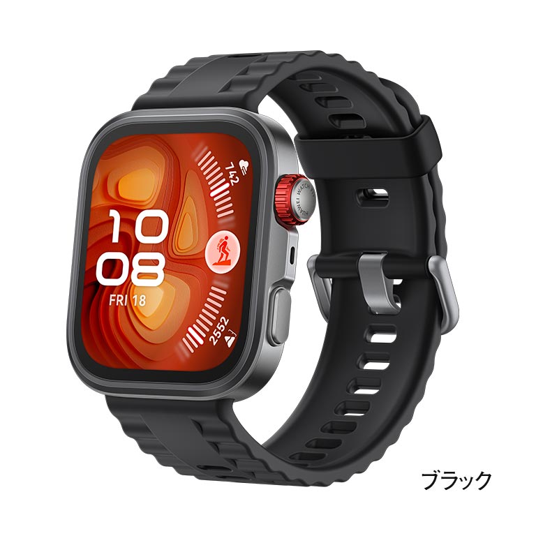 HUAWEI WATCH FIT 4 Pro 腕時計 時計 スマートウオッチ ファーウェイ ゴルフナビ搭載 薄型軽量 スマートウォッチ 3000nits高輝度 防水5ATM 長時間 バッテリーの画像