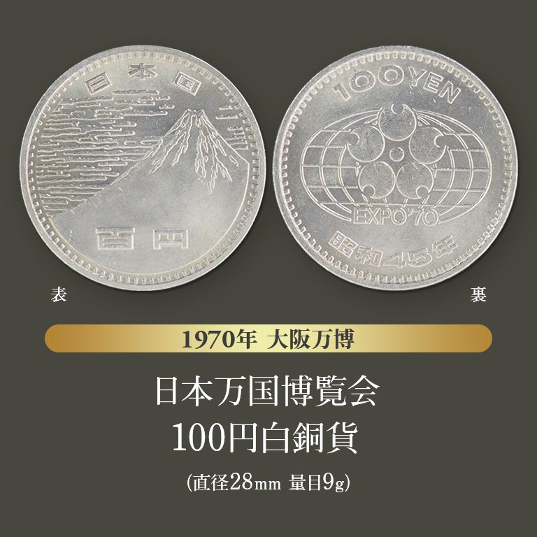 万国博覧会記念硬貨セット 6枚 万博記念貨幣 6枚セット 記念硬貨 コインセット コレクター