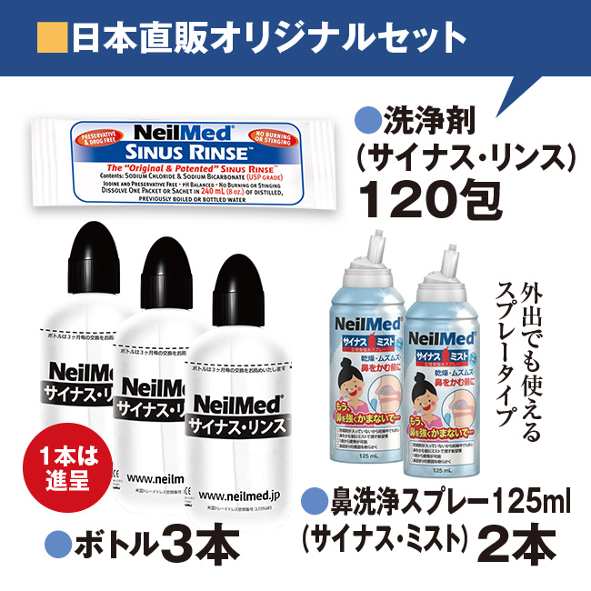 アウトレット】NeilMed/ニールメッド＜鼻うがい＞サイナス・リンス