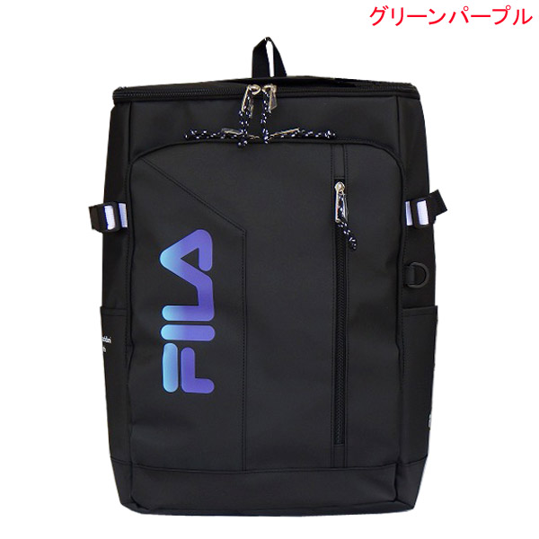 FILA フィラ サイン TPUコート(撥水加工) 48cm 30リットル BOX型リュック リュッ...