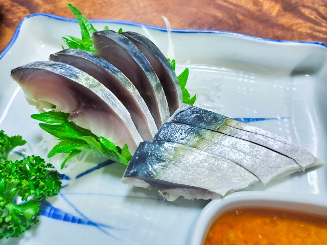 送料無料天然一本釣りブランドサバ