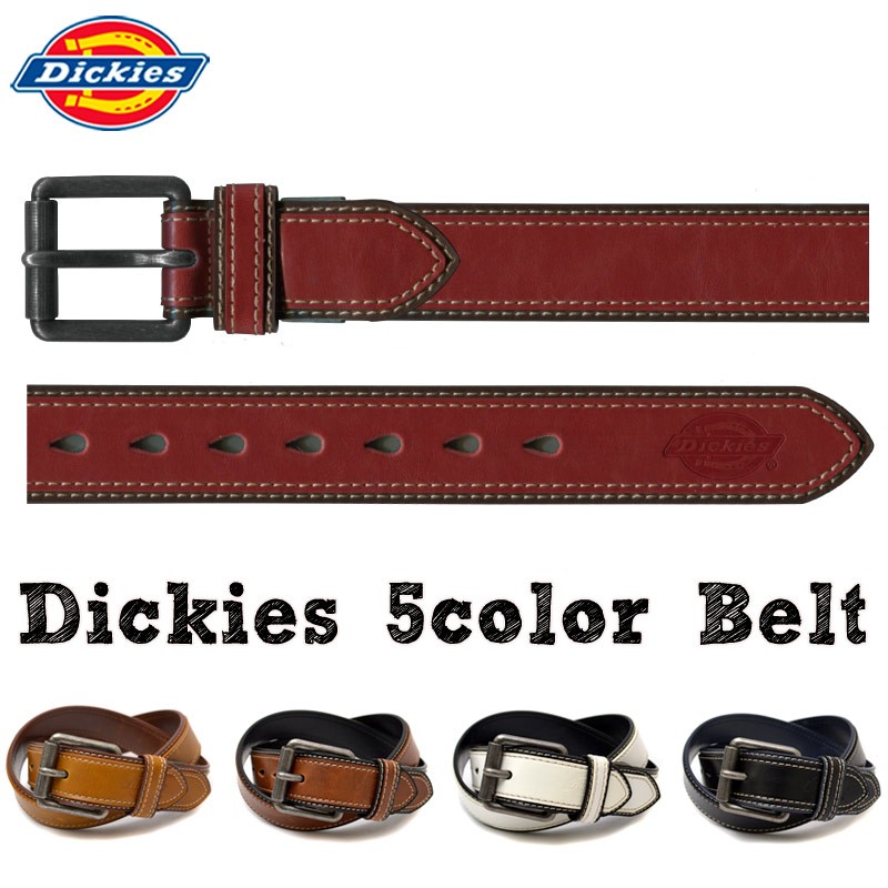 ベルト メンズ カジュアル おしゃれ Dickies 5カラー ベルト 40mm