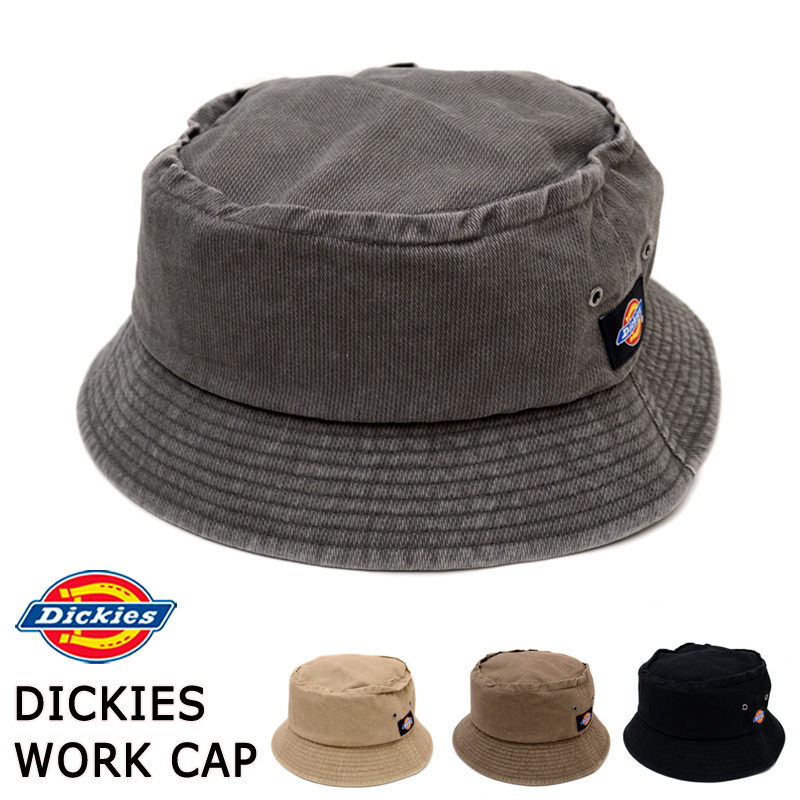 Dickies（ディッキーズ） ハット メンズ レディース バケットハット 黒