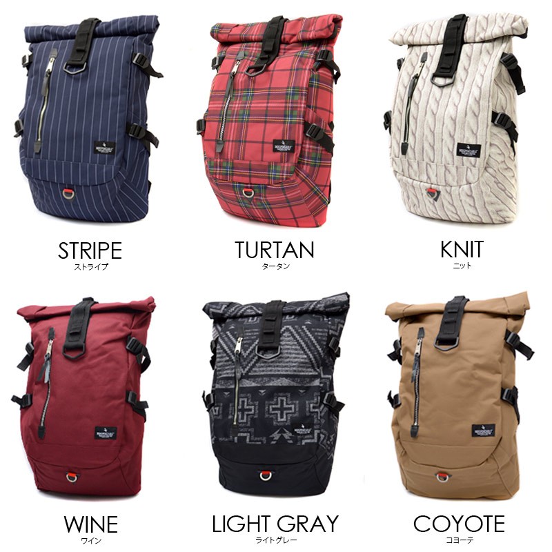 【こま菌様 新品タグ付】INDISPENSABLE ナイロン バックパック マッキントッシュ バックパック ナイロン ドローストリング