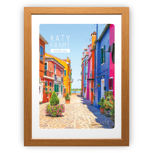 万丈 KATY(ケイティ)フレーム A4 全8色 B5兼用マット付き フォト