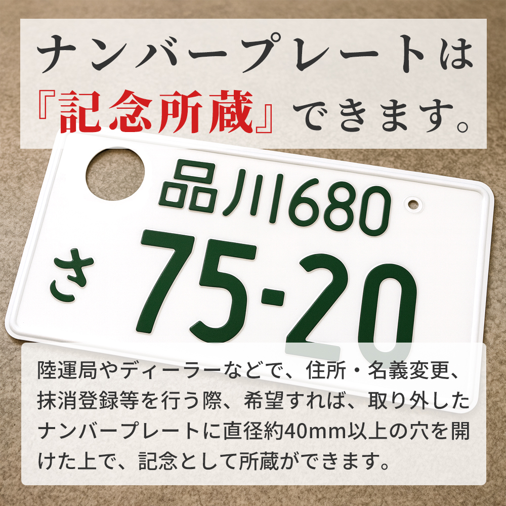 万丈（VANJOH） 受注生産 ナンバープレート額 330×165mm用 車 額縁