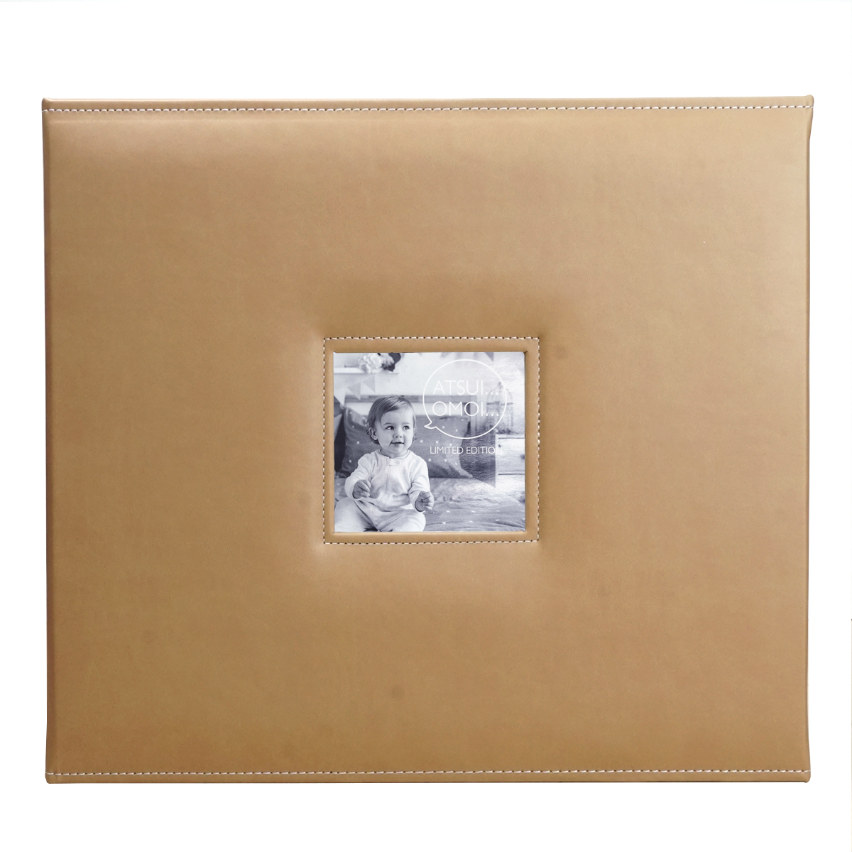 名入れ お誕生用 メガアルバム1500 「汽車」 L判 写真1500枚収納