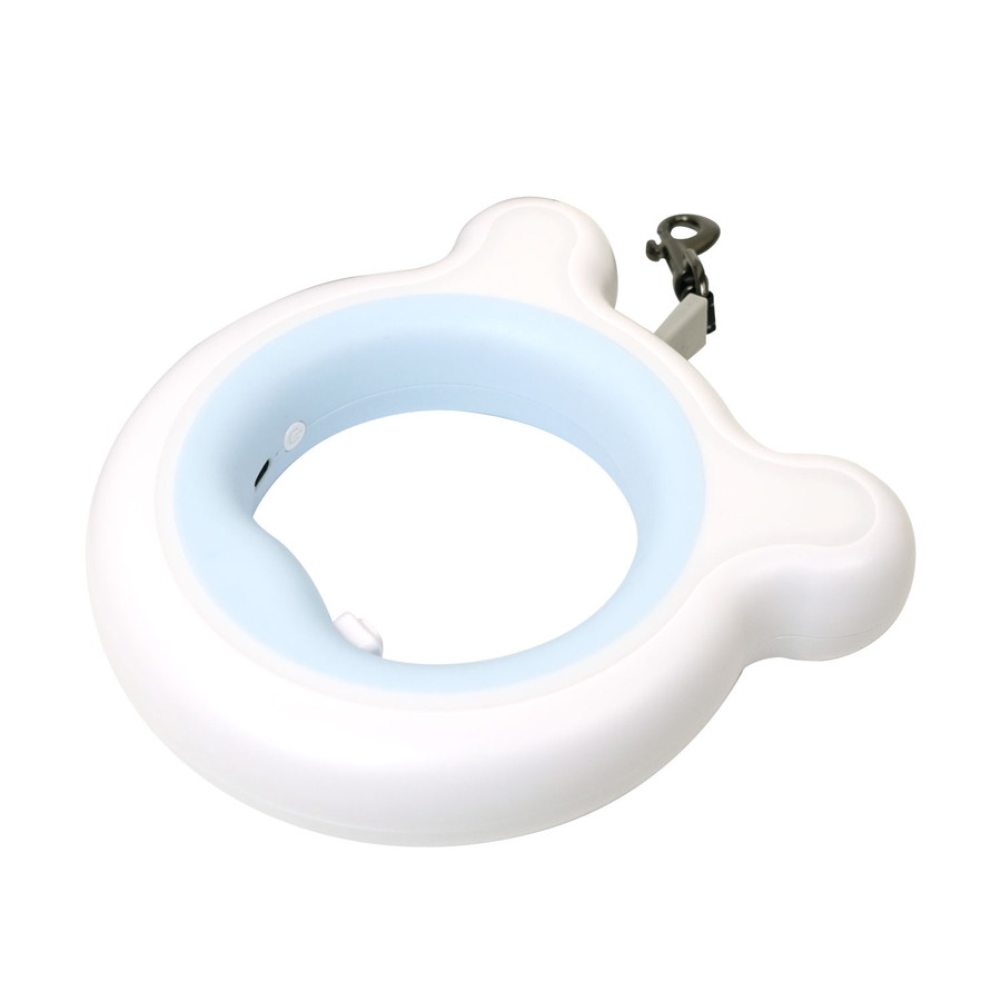 DOGPET LEDライト 伸縮 ロング リード 3m 光る 耳付き デザイン ハンズフリー 腕に通せる ブレスレット リーシュ 夜散歩 犬 小型犬 中型犬 かわいい ペット用品 |  | 01