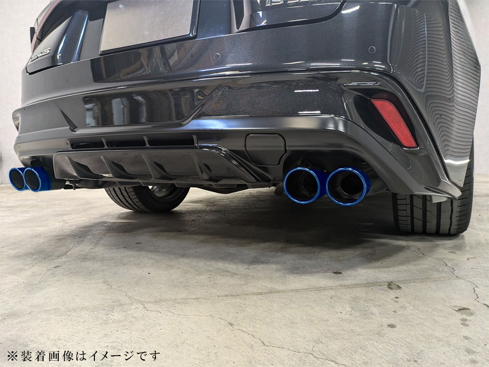 ZVW40/41用ワンオフフルストレートデュアル2本出しリアピースマフラー ZVW40/41用ワンオフフルストレートデュアル2本出しリアピース