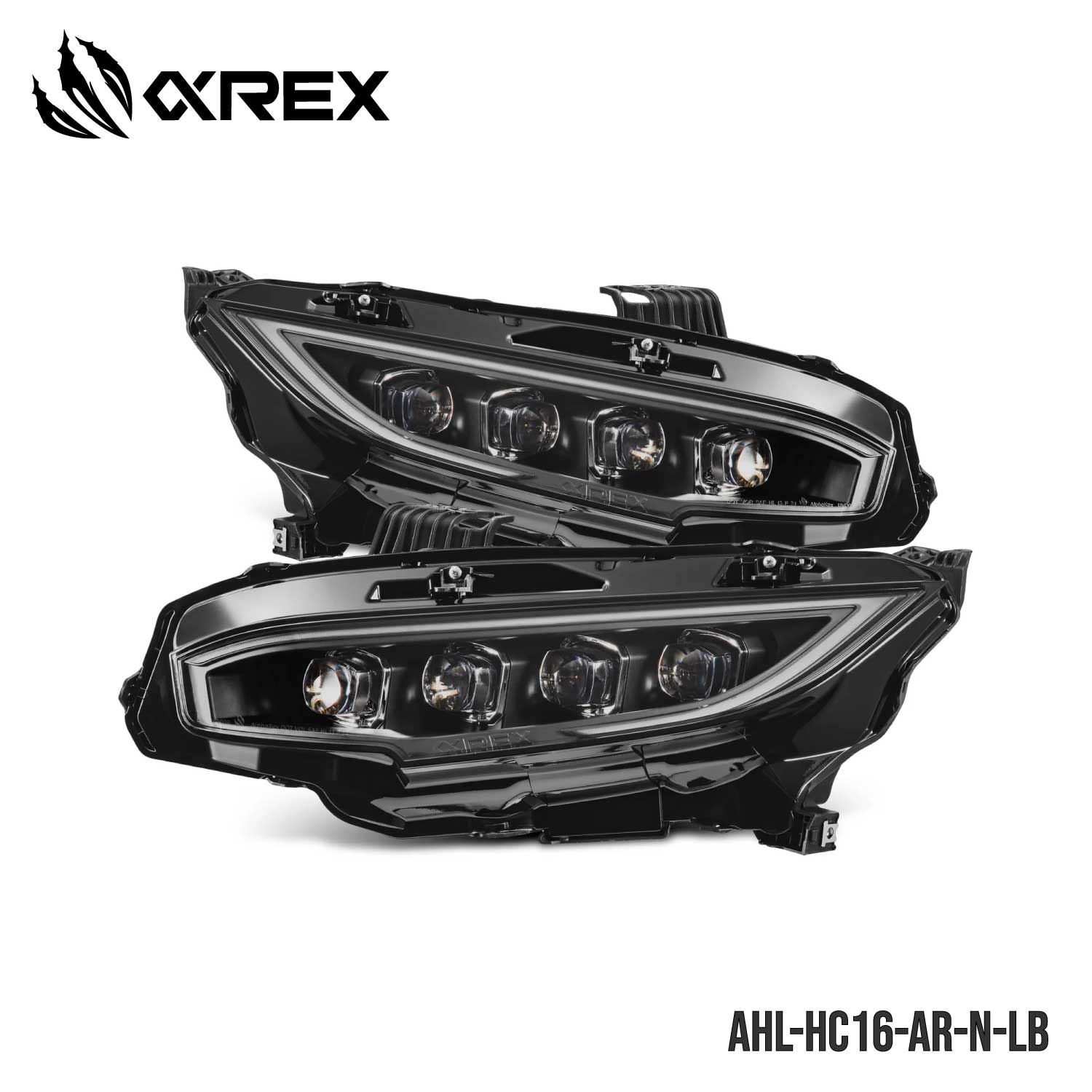 プロフィアレンジャーLEDヘッドライト 本体 AlphaRex（アルファレックス） HONDA CIVIC FK7 / FK8 NOVA シリーズ