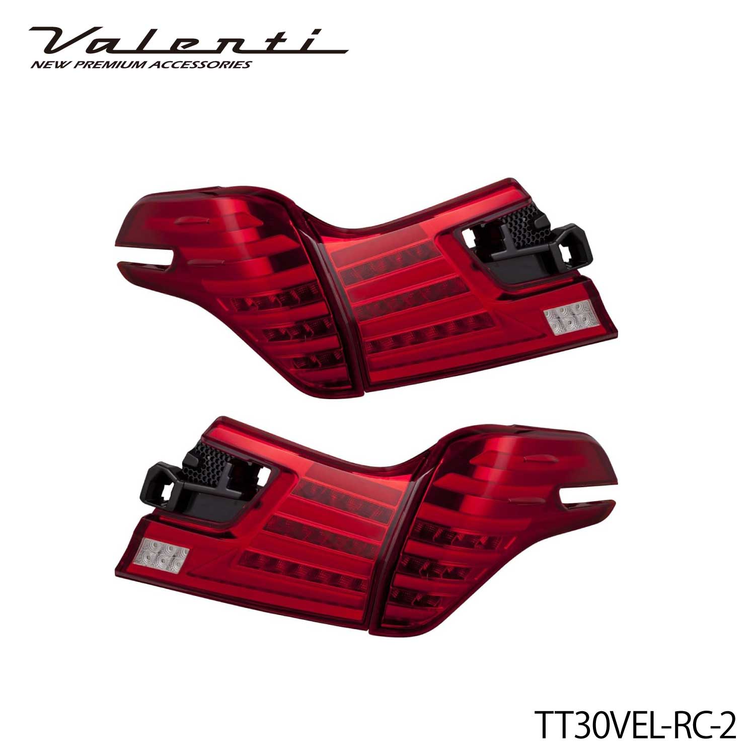 ヴァレンティ　30ヴェルファイア前期　テールランプ トヨタ 30系 ヴェルファイア前期 タイプ2 JEWEL LED TAIL LAMP