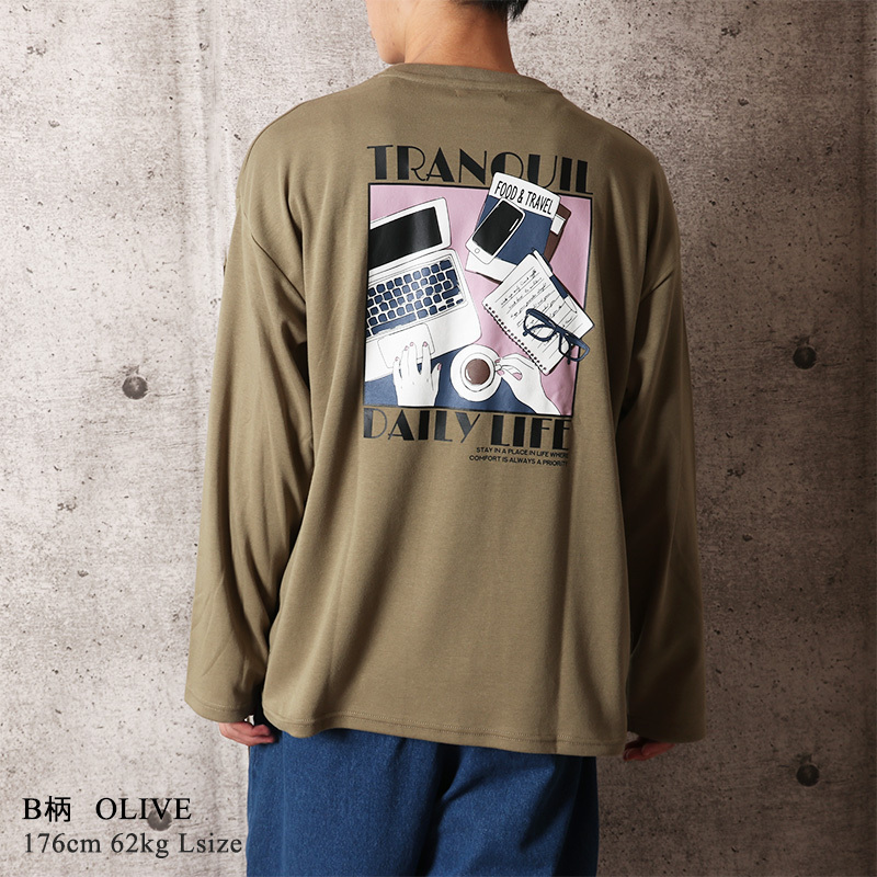 プリント マンテロ クルーネック 80年代 昭和 レトロ ネイビー Tシャツ カットソー 半袖 袖なし Crossroadschur Ch